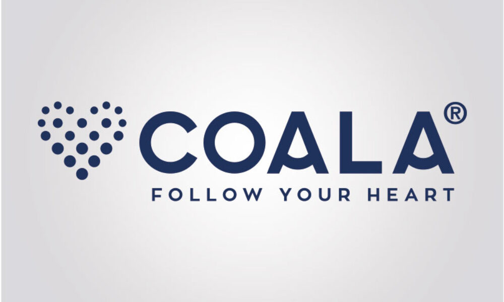 Coala logo with tagline "Follow your heart"